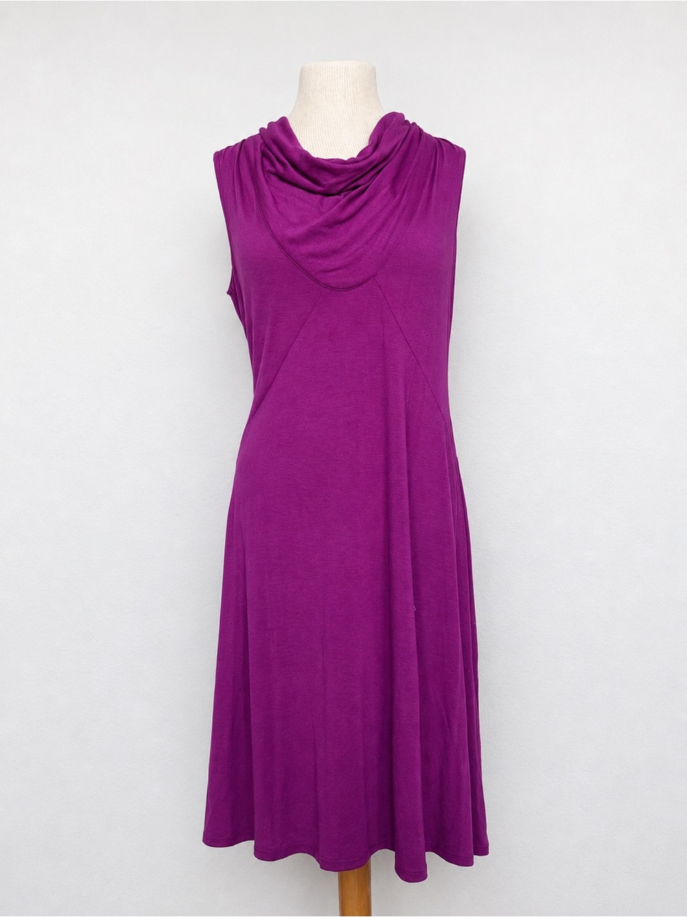 Jonathon Martin Purple Midi Dress